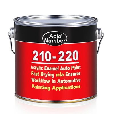 Ein guter Preis. Acid Number 210-220 Acrylic Enamel Auto Paint Fast Drying Formula Ensures Workflow in Automotive Painting Applications Online